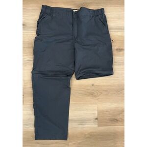 Dakota Grizzly‎ Convertible Hiking Pants Zip Off Fishing Outdoors Men's XL Gray